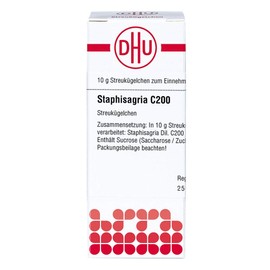 DHU Staphisagria C200 10g Globules