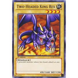 YU-GI-OH! - Two-Headed King Rex (LCJW-EN140) - Legendary Collection 4: Joey's World - 1st Edition - Common