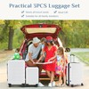 SVRCK Hard Sided Expandable Suitcase for Effortless Travel, Smooth Rotating