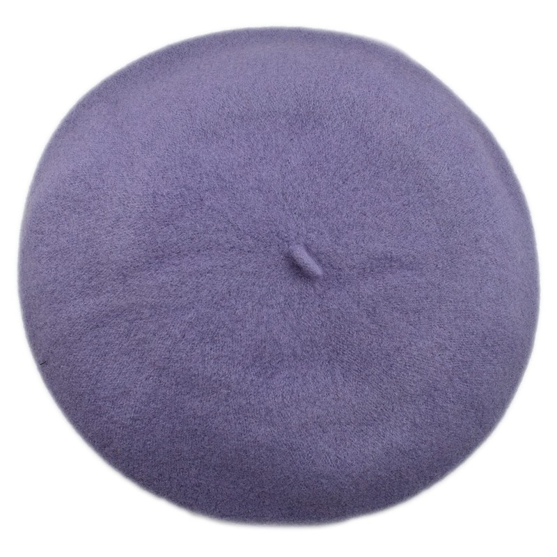 MELEGARI Women's Beret, 100% Wool, Margie Beret, Made in EU,