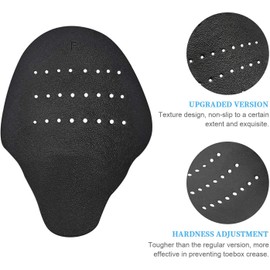 CAREOR 4 Pairs Anti-Wrinkle Shoes Creases Protector/Shoe Shields/Toebox Crease Preventers/Prevent Sport Shoes Crease Indentation - Soft Material Shoe Accessory (Men(7-13))