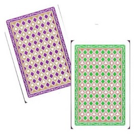 Marion Pro Diamonds 100% Plastic Cards - Jumbo Index - Bridge Size