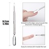 Cuticle Pusher 3Pcs Nail Tools Nail Cuticle Remover Metal Cuticle
