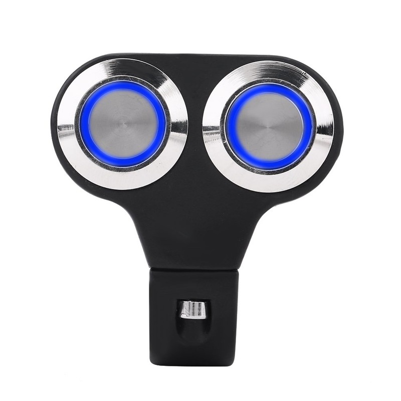 Keenso 22mm Motorcycle Handlebar Switch Universal Multi-function Bike Handlebar Brake