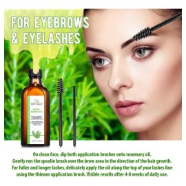 Aceite Fortalecedor Romero Cabello Pestañas Ceja 100 Natura                                                                                           