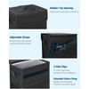 Capolo Car Trash Can with Lid, Leakproof Car Trash Bag
