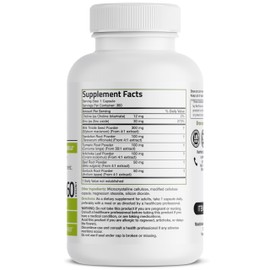 Bronson Liver Detox Advanced Detox & Cleansing Formula Supports Health Liver Function with Milk Thistle, Dandelion Root, Turmeric, Artichoke Leaf & More, Non-GMO, 360 Vegetarian Capsules