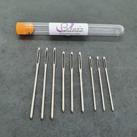 Large Eye Blunt Needles Yarn Knitting Big Darning Bodkin 9 Pieces 3 Sizes 3 x 5.2 cm 3 x 6 cm 3 x 7 cm