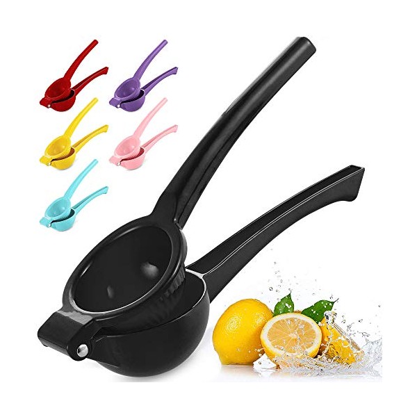 Zulay Premium Quality Metal Lemon Squeezer, Citrus Juicer, Manual Press