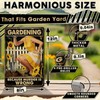 ARTWALLURE Gardening Because Murder Is Wrong Tin Sign Metal Sign