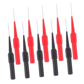 ABOOFAN 10pcs Wire Piercing Test Probes High Temperature Resistant Multimeter Detection Pins for Automotive Repair Back Probing Electrical Circuit Testing Accessories