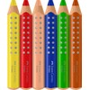FABER-CASTELL Grippy 110635 Colouring Pencils Set, 6 Colouring Pencils with