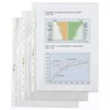 Acco Hetzel 2102392 A4 Punched Document Pockets Crystal Clear |