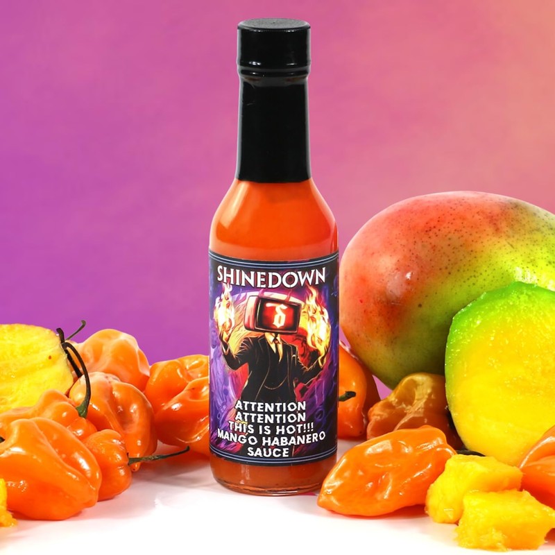 Torchbearer Sauces Shinedown's Taste of Madness Hot Sauce Variety 3