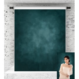 Kate 1.5 x 2.2 m Dark Green Portrait Background, Dark Green Texture Background, Dark Green Microfibre Background, Studio Props, Photo Backdrops