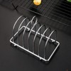 Toast Rack Stand Holder, 6 Slice Stainless Steel Toast Rack