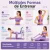 Bandas de Resistencia para Ejercicio, 3 Piezas, Yoga y Pilates