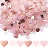6000 Pieces Heart Shaped Biodegradable Confetti Wedding Confetti Biodegradable for