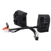 Motorcycle Handlebar Switch 7/8inch Light Trumpet Universal Handlebar Switch Replacement