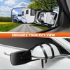 KAOLALI Car Towing Mirrors, Caravan Towing Mirrors, 2 PCS Extended