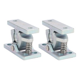 1 Pair Double Roller Catch Heavy Duty Spring Loaded Door Easy Lock Stop Catch Zinc Alloy for Boat RV Trailer Yachts