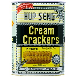 Hup Seng Golden Selection Cream Crackers 24.7 Ounce Value Tin