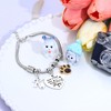 Hcvone Initial Dog Bracelets Paw Bracelet Just A Girl Who