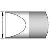 Jbc Soldering Tip Series C210,, C210021/0.6 x 0.3 mm Straight