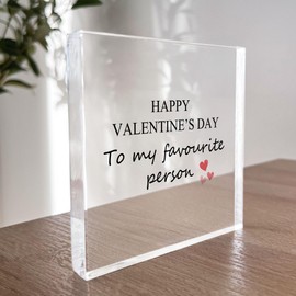 Red Ocean Valentines Gift For Favourite Person, Boyfriend Gift, Cute Valentines For Husband Wife, Him, Her, Girlfriend, Wife, Partner, Romantic