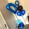 40 Inch Blue Letter O Balloons Alphabet O Letter Balloons