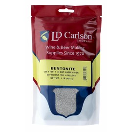 Fermtech 1 Pound Bentonite Powder, Gray