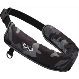 JES-BASARO B-Life-Jac-MN/AT Life Jacket, Automatic Inflatable, Fishing, For Adults, Children, Waist Wrap, Belt Type, Japanese Manufacturer (English Language Not Guaranteed)