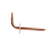 EFIELD 1/2" Pex Copper Stub Out Elbow with Wall Flange,