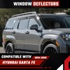 ISINLASSO Tape-On Rain Guards Compatible with Hyundai Santa FE 2024