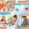 6-Pack Transformable Fidget Spinner Toys for Kids Teens, Travel Activities
