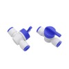 CENPEK 5 Pack 6.5 * 6.5mm Tube Ball Valve Quick