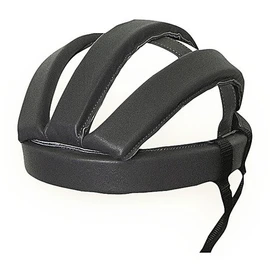 Rin Project (Phos Projects) Head Protector ss-348 Leather Foldable 4002 Dark Gray L