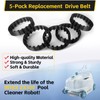 5 Pcs Replacement Belts for INTEX ZX300 Automatic Pool Cleaner
