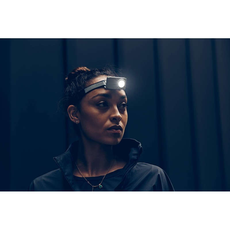 Bookman Urban Visibility Monocle Rechargeable Headlamp for Running - Lightweight,