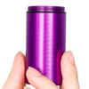 Aluminum Stash Jar, Smell Proof Containers With O Rubber Ring,