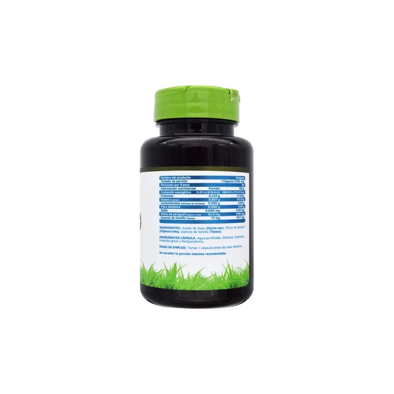 Aceite De Orégano Suplemento Alimenticio Vidanat Sabor Sin sabor