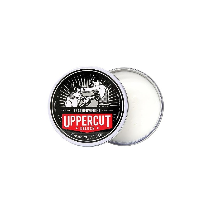 Uppercut Deluxe Featherweight Pomade 2.5oz | Medium Hold with Grip