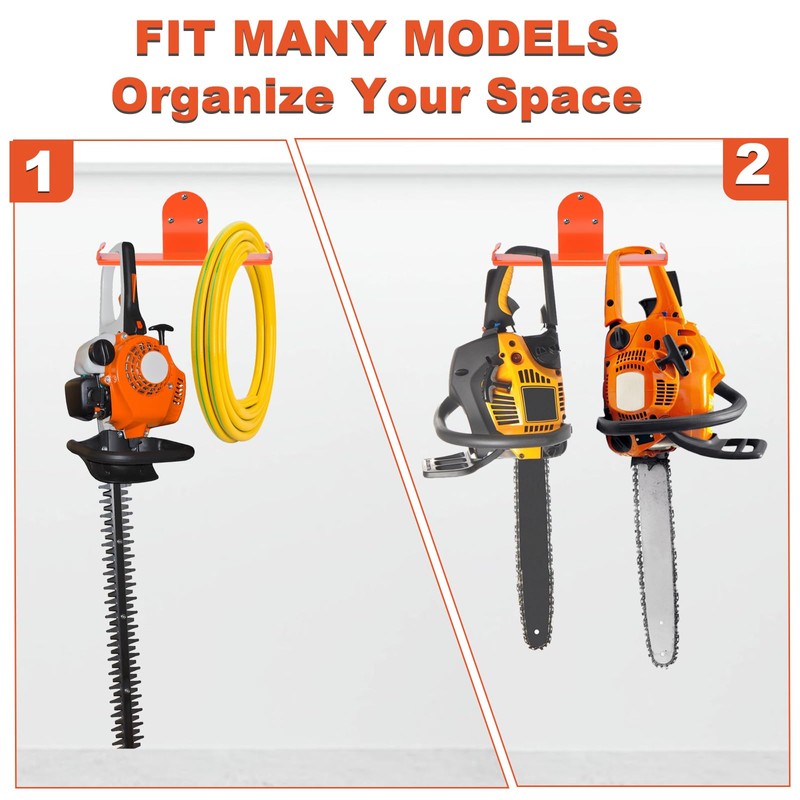 Mtanlo Heavy Duty Backpack Leaf Blower Hanger Wall Mount -