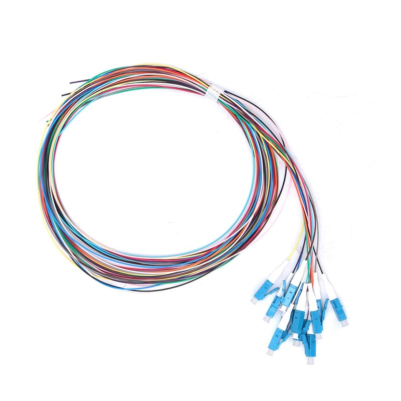 Garosa 1.5m 12 Core Fiber Optic Pigtail LC/UPC Single Mode