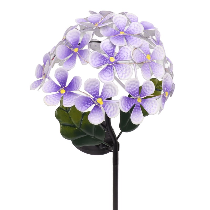 Solar Garden Lights LED Outdoor Decorative Lights Solar Hydrangea Flowers