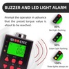 Digital Torque Meter Digital Backlight Display Wrench Torque Tester Two