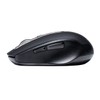 Sanwa Direct 400-MA125BK Bluetooth Mouse, Silent, 5 Buttons, Back/Forward Buttons,