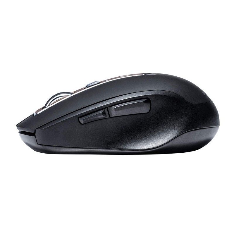 Sanwa Direct 400-MA125BK Bluetooth Mouse, Silent, 5 Buttons, Back/Forward Buttons,