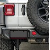 Jeep Rubicon UV Printed Black Plastic License Plate Frame