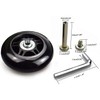 Replacement Wheels for Suitcase Rubber Wheels Replacement Wheels for Trolley
